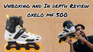 Oxelo MF 500 Skates Unboxing and InDepth Review  Decathlon [upl. by Perretta]