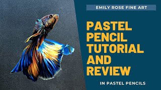 Pastel Pencil TUTORIAL and REVIEW [upl. by Castillo]