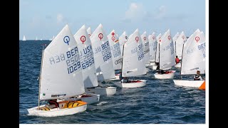 Optimist Sailing Videos  Sailing Downwind in Strong Winds  Heavy Wind Sailing Techniques  Sailing [upl. by Gayle803]