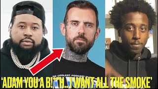 DJ Akademiks CRASHES OUT On Adam 22 For VIOLATING Him amp His Chat For REFUSING To Speak On Lil Boom [upl. by Mano823]