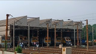 Tikiapara EMU Carshed South Eastern Railway  টিকিয়াপাড়া ইএমইউ কারশেড দক্ষিণ পূর্ব রেল [upl. by Palecek]