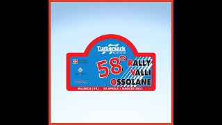 58°Rally Valli Ossolane 2022 OBC MARGAROLIDRESTI 2ASSOLUTI ps 6 Crodo by Ferrario [upl. by Aspa]