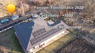 Panouri Fotovoltaice 2022  Fronius Trifazat [upl. by Colwell285]