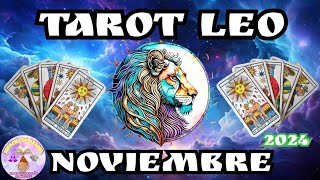 LECTURA DE TAROT LEO HOY NOVIEMBRE 2024 MUCHAS REVELACIONESMENSAJES DESCUBIERTOSESPACIO DE ARADIA [upl. by Alli]