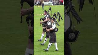 scotlandthebrave by NorCon pipeband marchingband during 2024 Pitlochry highlandgames shorts [upl. by Vassaux]