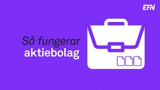 Så fungerar aktiebolag [upl. by Namajneb]