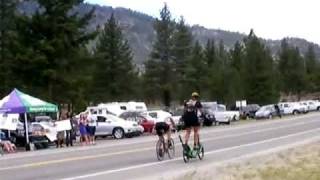 ElliptiGO riders completing the 2009 Death Ride [upl. by Rayford]