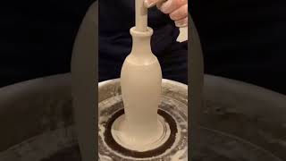 bottlemakingpottery bottle making potterywaterbottle [upl. by Assiran]