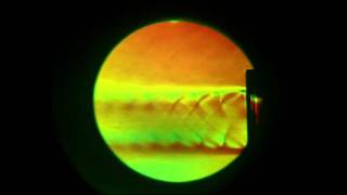 Color Schlieren Filters with a Supersonic Nozzle [upl. by Vladamir]