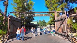 September 2024 4K Frontierland FULL WALKTHROUGH  Stores Restaurants amp Rides  Disneyland Park [upl. by Cressler]