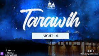 Tarawih 2024 6th Night  15 March 2024 [upl. by Shlomo]