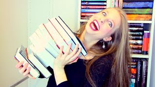 CHRISTINES FIRST BOOKHAUL [upl. by Ahseikram202]