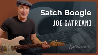 Satch Boogie by Joe Satriani  Guitar Lesson [upl. by Vi910]