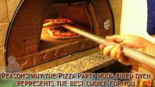 this is WOOD BURNING OVEN this is wood burning oven PIZZA PARTY [upl. by Grindle]