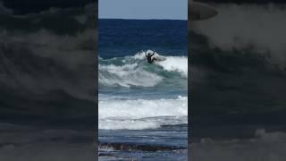 Bang 🕺 australia surfing travel newsouthwales newcastle merewether ocean beach [upl. by Nohsyt719]