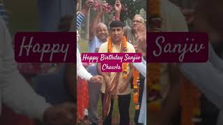 Happy Birthday Sanjiv Chawla Apna Yog aashram Mein Banaya Gaya [upl. by Wallford]