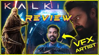 VFX artist reacts to KALKI 2898  Movie Review [upl. by Elahcim]