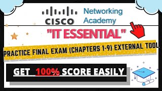 IT Essential Practice Final Exam Chapters 19External tool Answer key  Electric Abhi [upl. by Moriah663]