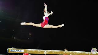 Elena Eremina RUS BB  2017 World Championships  Podium Training [upl. by Airakaz133]