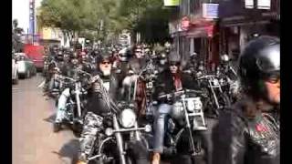 Hells Angels London 1st Annual Memorial Run 2011 [upl. by Eiduam]