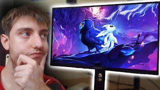 Najlepší herný monitor do 400 €  Gigabyte M27Q Recenzia [upl. by Arikihs450]