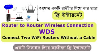 Router to Router Wireless Connection  100 Working in 2024 [upl. by Buerger]