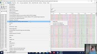 How to Delete Sequences with Ambiguity from an Alignment [upl. by Row353]