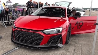 2500HP Audi R8 V10 Twin Turbo A9 Performance  The FASTEST OF EUROPE 380 KMH [upl. by Milinda]