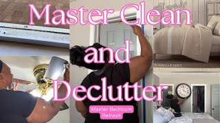 Major Cleaning and Decluttering Master Bedroom RefreshShop my house Working Mom Motivation [upl. by Euqinitram985]