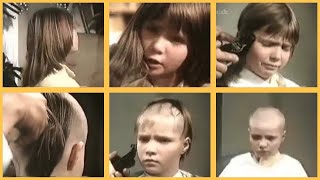 A Little Girl Forced Headshave At Barber Shop By Her Mother [upl. by Ikceb]