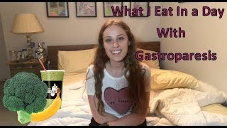 What I Eat In A Day With Gastroparesis [upl. by Mansoor]