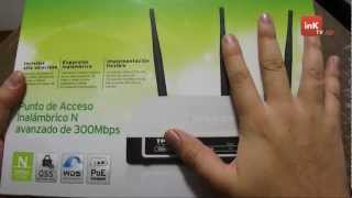 Zona Tek TPLink 300Mbps Wireless N Access Point Review  inKTV HD [upl. by Knute]