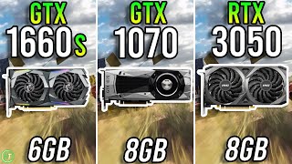 GTX 1660 Super vs GTX 1070 vs RTX 3050  Tested in 2023 [upl. by Oiled868]