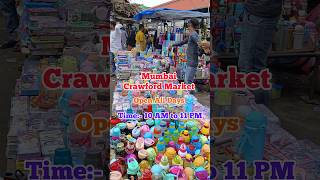 Crawford Market Shopping crawfordmarket mumbaistreetshopping streetshopping mumbaimarket [upl. by Refanej362]