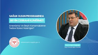 Prof Dr Ergün Dağlıoğlu quotAnevrizma Ve Beyin Kanamalarıquot Hakkında Bilgi Verdi [upl. by Angelita]