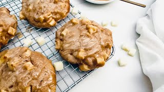 MapleGlazed Air Fryer Apple Fritter Recipe [upl. by Votaw]