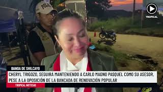 Cheryl Trigozo Seguirá manteniendo a Carlo Magno Pasquel como su asesor [upl. by Lladnar336]