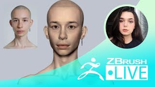 Character Sculpting  From Realistic to Stylized amp Back  Donna Urdinov  Episode 9 [upl. by Loziram]