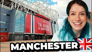 MANCHESTER NA INGLATERRA tour pela cidade e estádio Old Trafford Manchester United [upl. by Takeshi522]