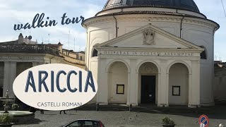 Cosa vedere nel Lazio  Ariccia walking tour [upl. by Irita]