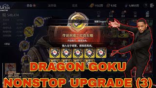 MIR4DRAGON GOKU NONSTOP UPGRADE 3  CRAFTING SPECTRUMITE  550K PS TOP 1 WARRIOR [upl. by Arther]