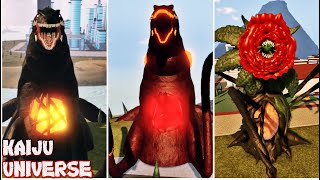 All Biollante Roars ın  Roblox Kaiju Universe [upl. by Mcafee979]