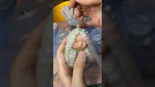 New Work Needle Felted Lotus Fairy  Needle Felting ASMR  Needle Felting [upl. by Erised]