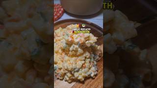 Simple potatosalad easyrecipes kartoffelsalat perunasalaatti potatissallad foo food [upl. by Anaya223]