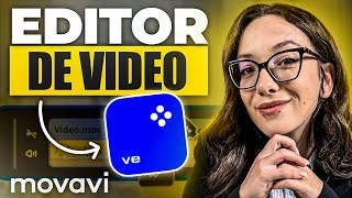 Editor para YouTube FÁCIL Y PRÁCTICO Movavi 2024 [upl. by Nauhs]