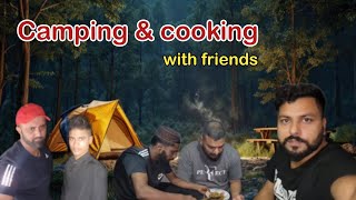 Night Camping With Friend And Cooking Jhelum River  Camping In Pakistan  Beautiful View [upl. by Worrad]