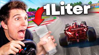 Die 1L Wasser Challenge in F1 24 [upl. by Auqenat151]