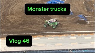 Vlog 46 monster trucks [upl. by Ko]