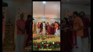 Anoop krishnans sister wedding highlights videobig boss season 3contestantactorTwinkle Star [upl. by Dayle]