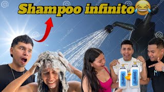 EL SHAMPOO INFINITO🧴 BROMA se enoja mi mamá 😂 [upl. by Cerys]